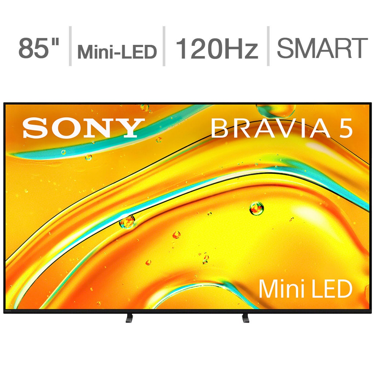 Sony 85" Class - BRAVIA 5 Series - 4K UHD Mini LED Smart TV