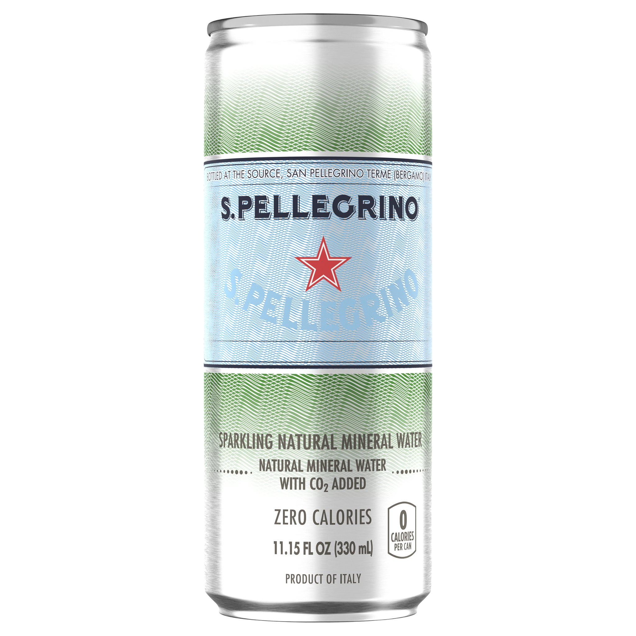 **S.Pellegrino** Mineral Water, Sparkling Natural, 11.15 fl oz, 24 ct