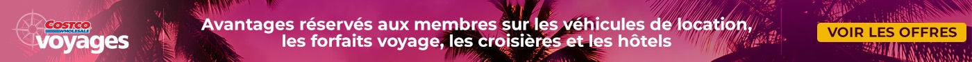 Costco voyages. Avantages réservés aux membres sur les véhicules de location, forfaits voyage, croisières et hôtels. Voir Offres
