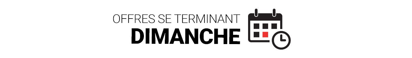 offres se terminant dimanche