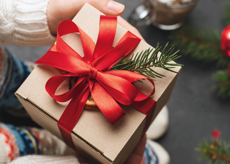 box with bow