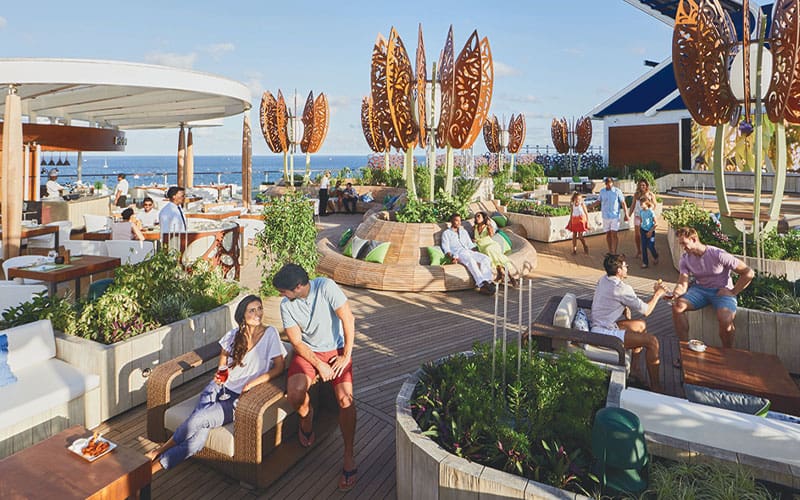 Cruise ship deck