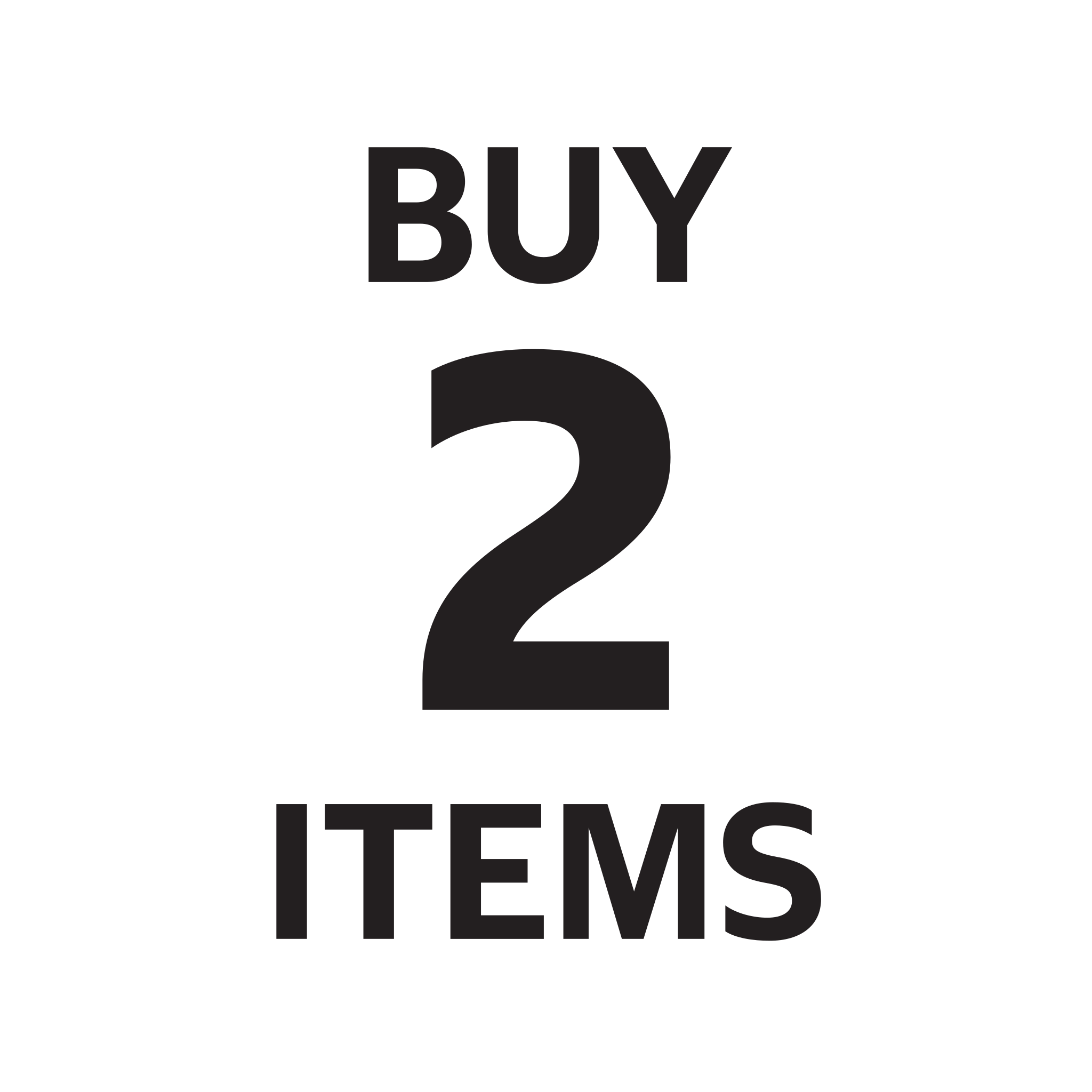 Buy 2 Items