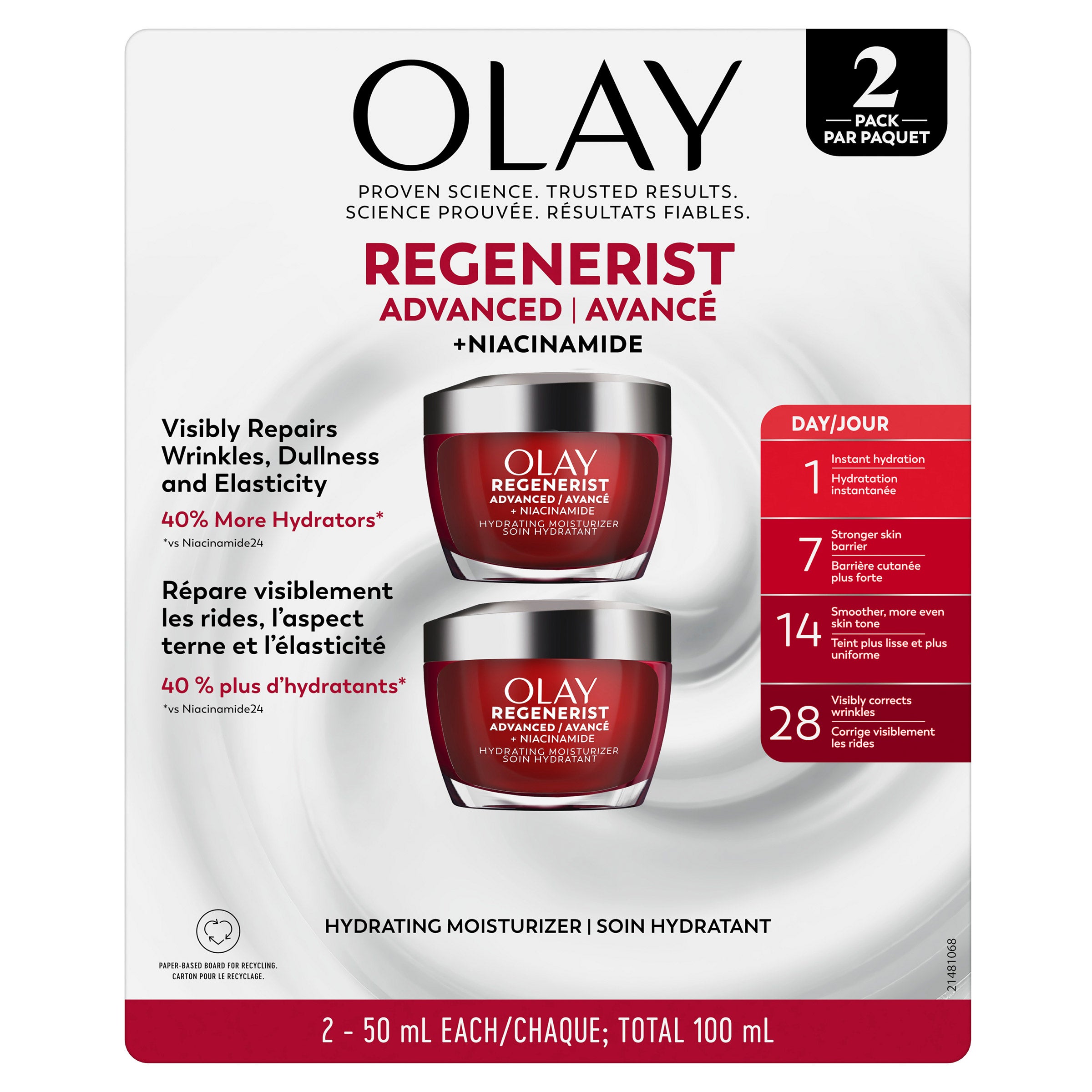 Crème de jour Regenerist de Olay
