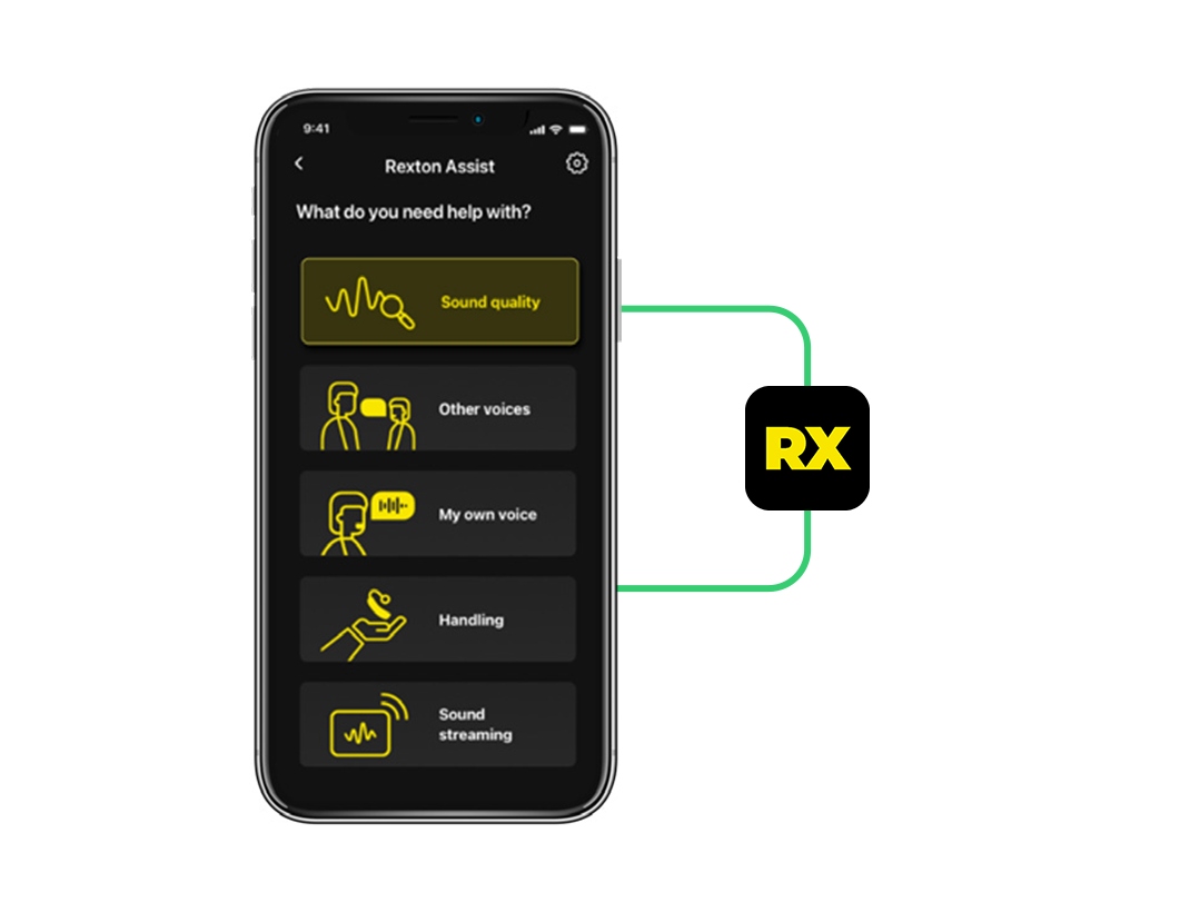 Rexton Hearing Aid App