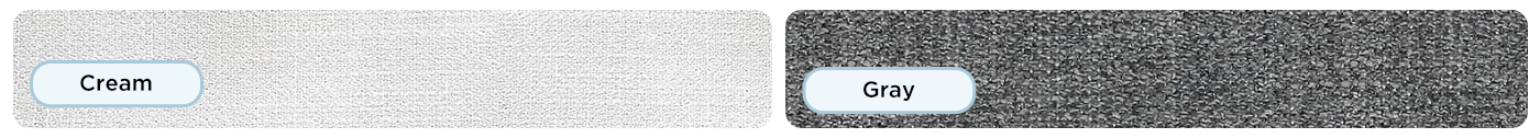 Cream & Light Gray Swatch