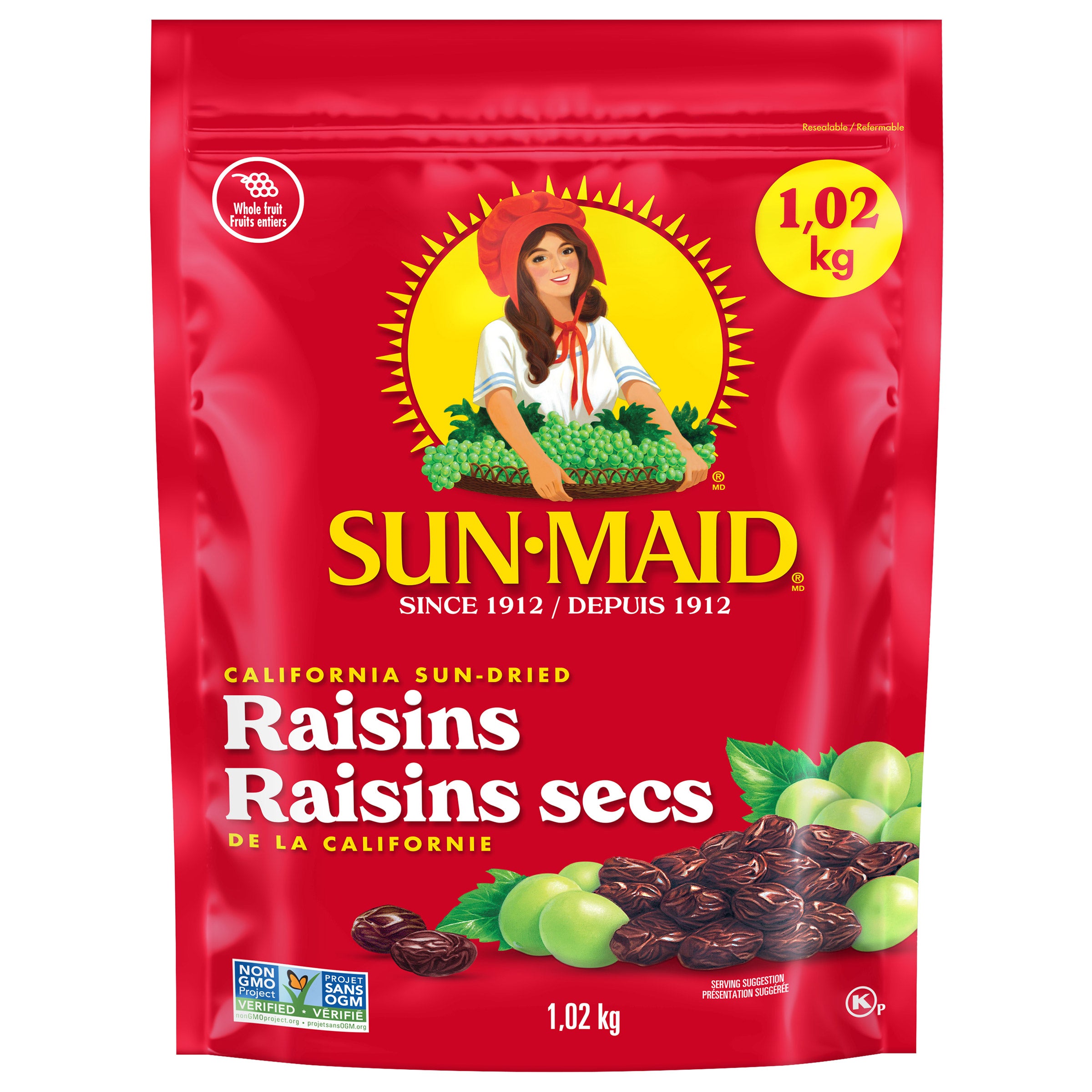 Sun-Maid California sun-dried raisins