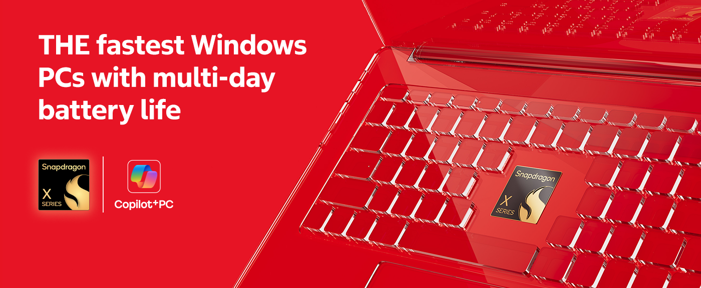 The fastest Windows PCs with multi-day battery life. See performance claim details