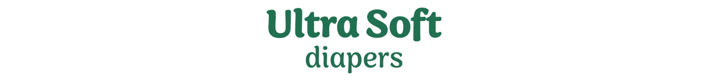 Ultra Soft diapers
