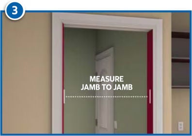 measure jamb to jamb