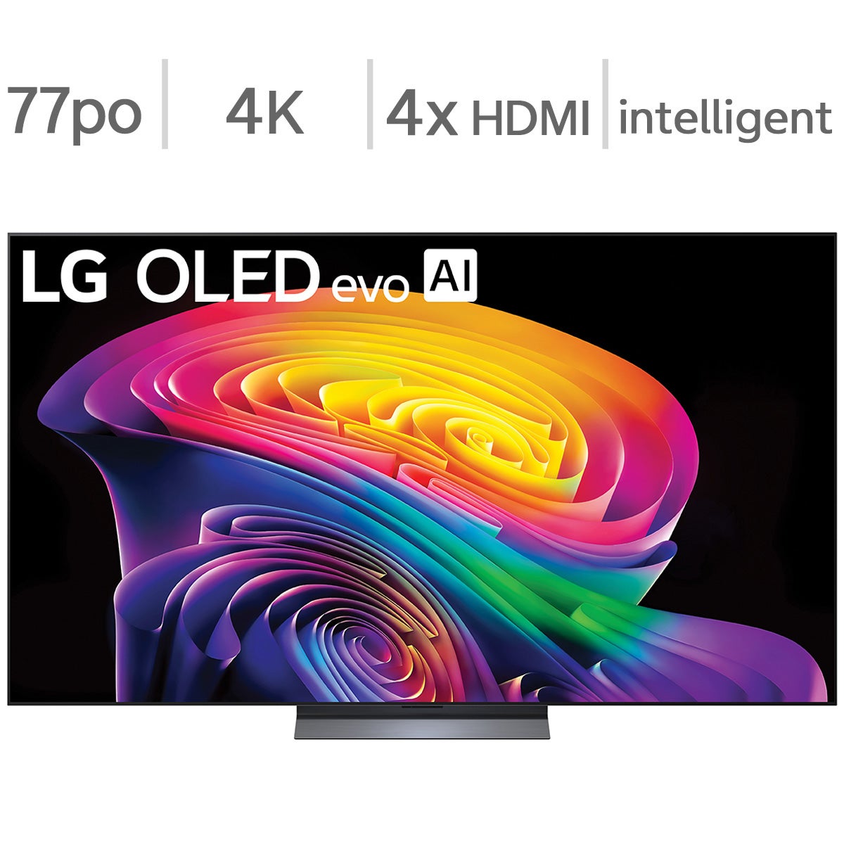 Téléviseur C6 DELO 4K de 77 po de LG