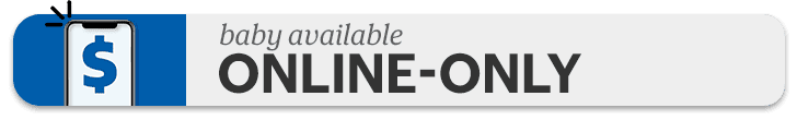 Baby available online only