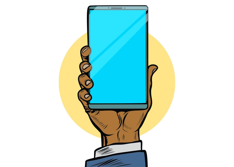 Mobile phone screen