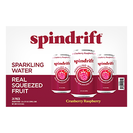 Spindrift Cranberry Raspberry Sparkling Water
