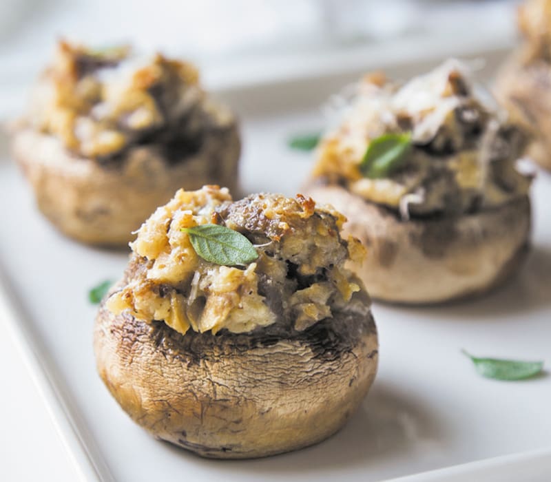 stuffed mushrooms