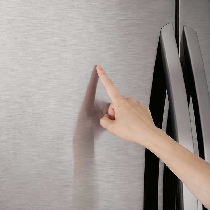 fingerprint resistant refrigerators