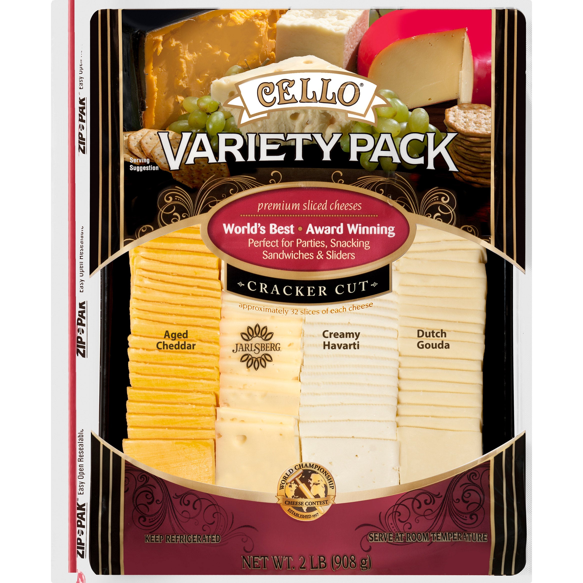 Cello Cracker Cut Cheese Tray