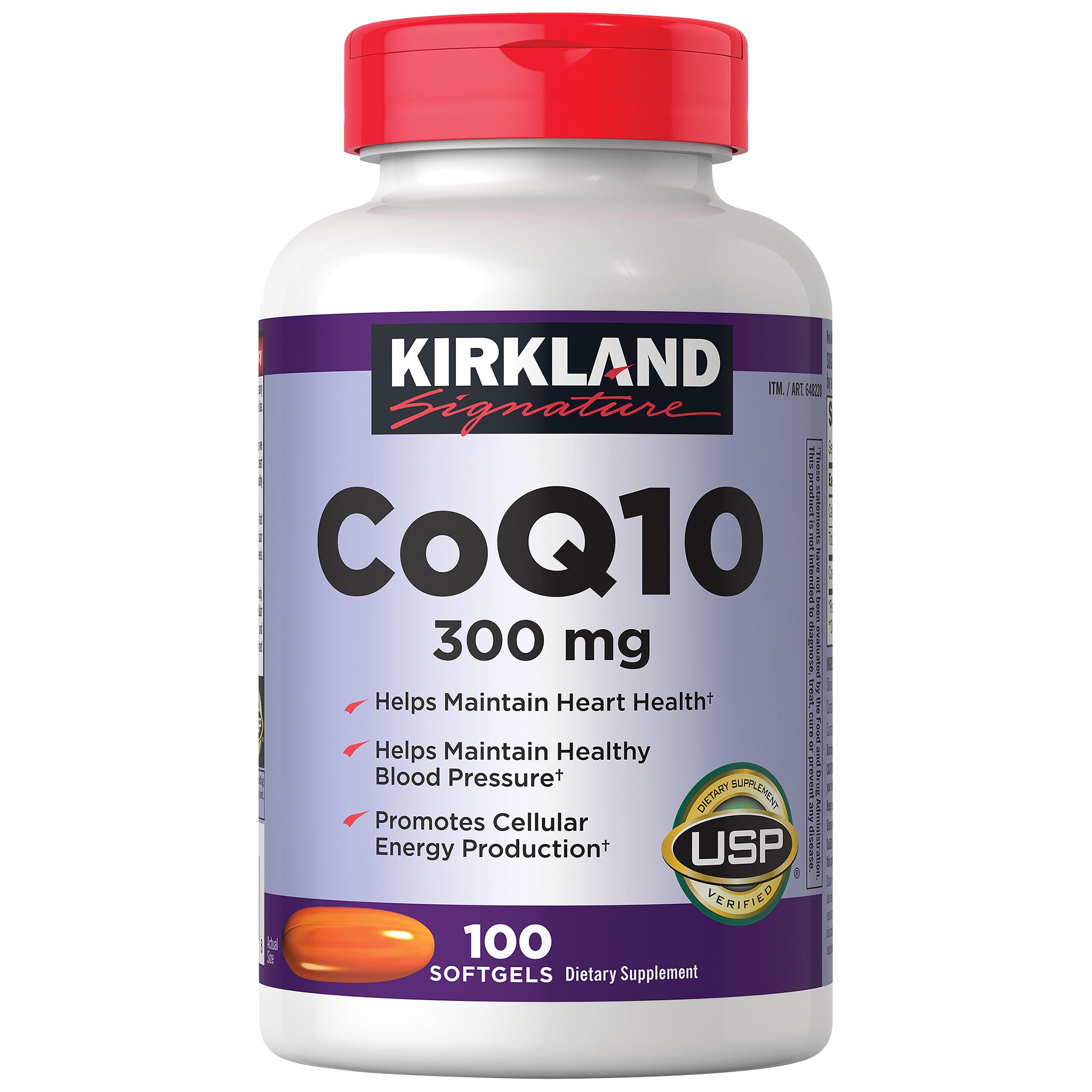 **Kirkland Signature** CoQ10, 300 mg, 100 ct