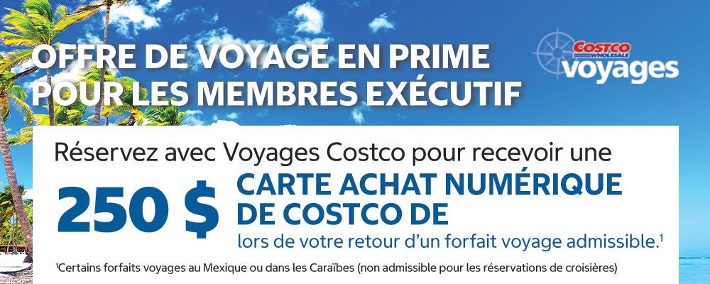 Offre d'une durée limitée : Vous et votre ami recevez chacun un sac fourre-tout en prime! 1. L'offre est valide jusqu'au 12 avril 2026. Offert aux entrepôts du Canada seulement. Sous réserve de la disponibilité.