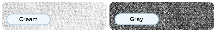 Cream & Light Gray Swatch