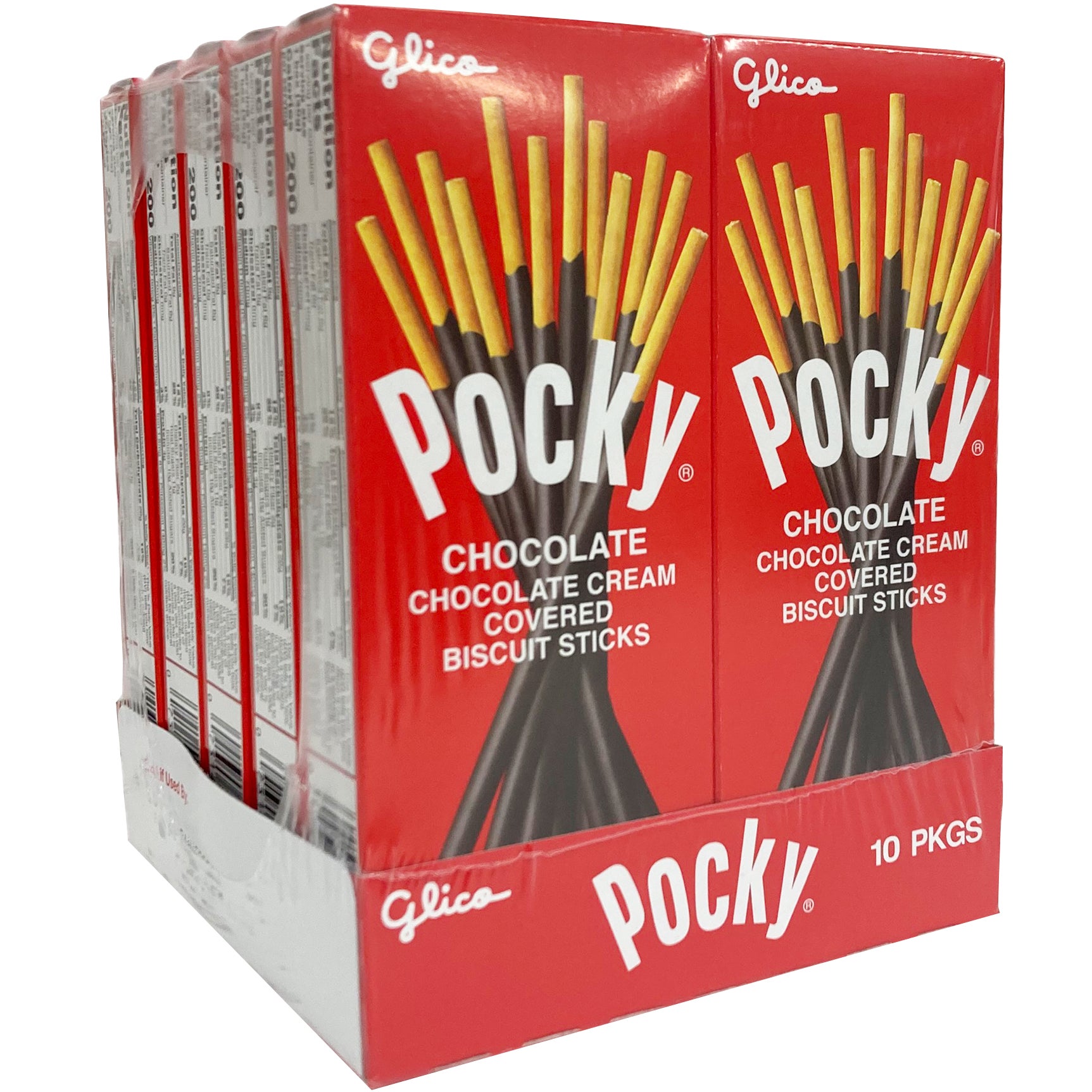 **Pocky** Cream Covered Biscuit Sticks, Chocolate **AND/OR** Strawberry, 1.41 oz, 10 ct
