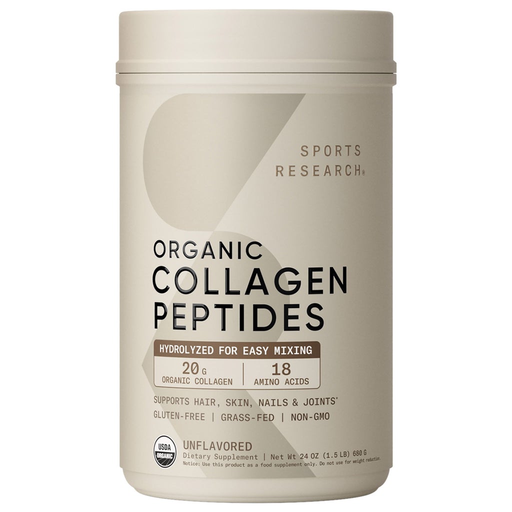 Sports Research Organic Collagen Peptides 1.5 lb