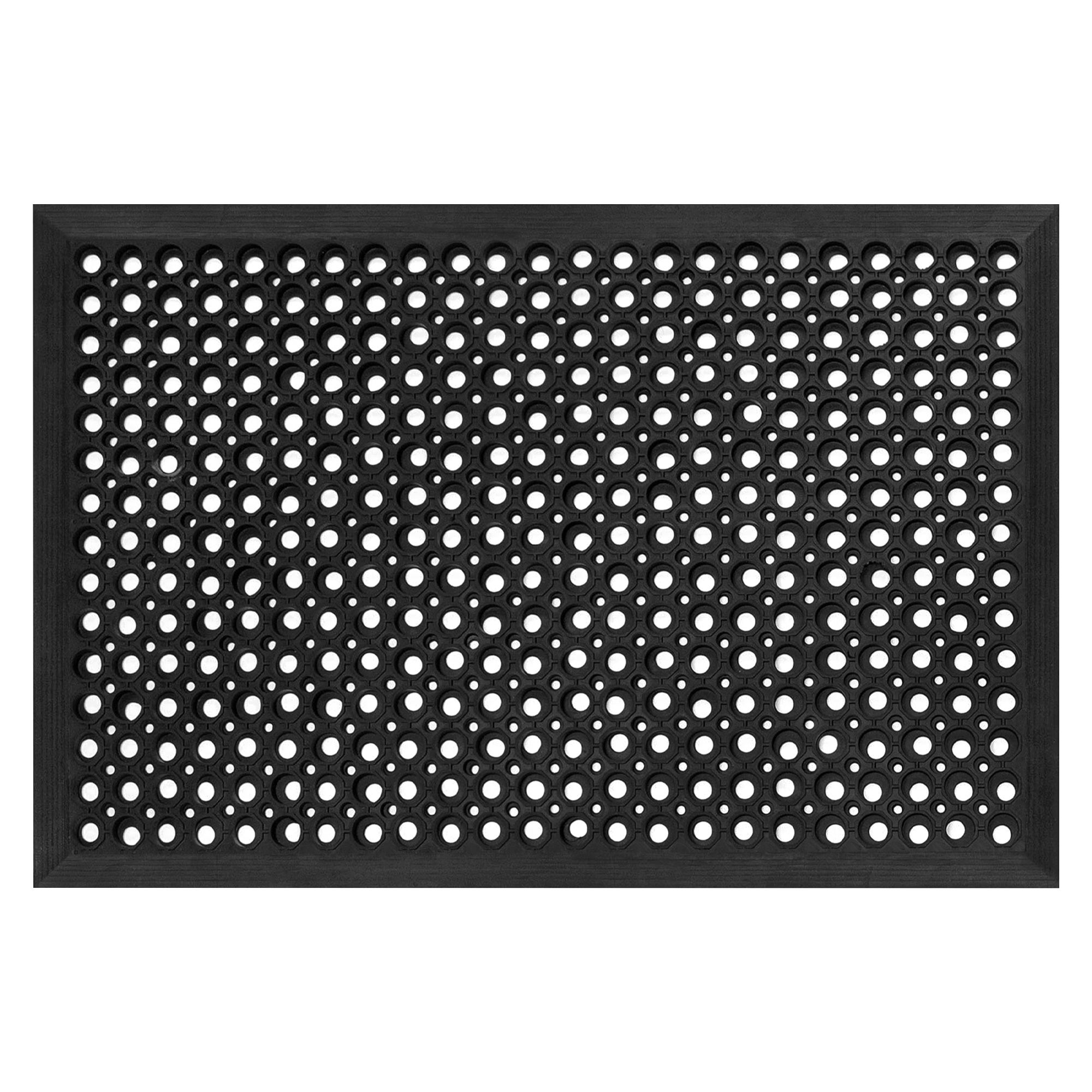**Apache Mills** Greaseproof Mat, 35.4"L x 23.6"W, Black