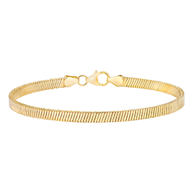 18kt Yellow Gold Snake Chain Bracelet