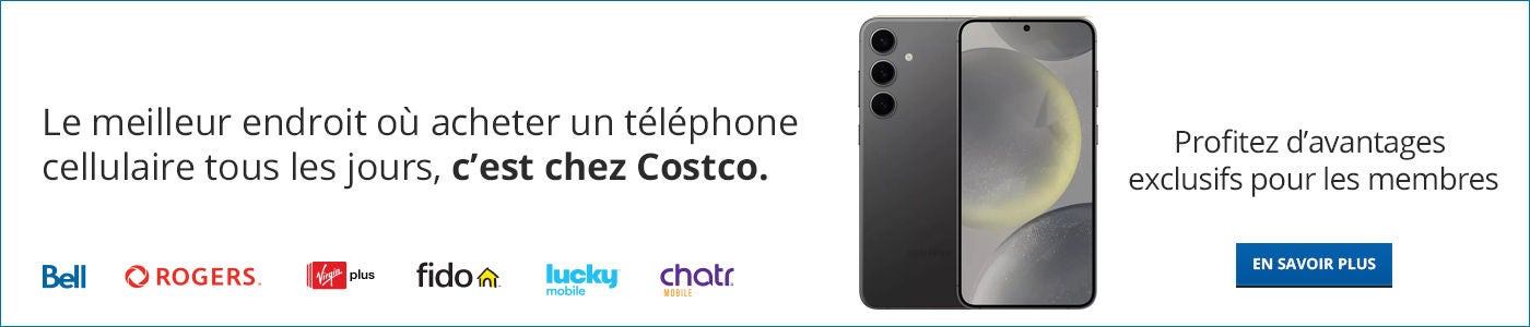 Le meilleur endroit où acheter un téléphone cellulaire tous les jours, c’est chez Costco. Profitez d’avantages exclusifs pour les membres. En savoir plus