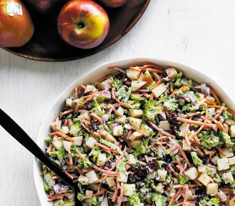 Apple and Broccoli Salad