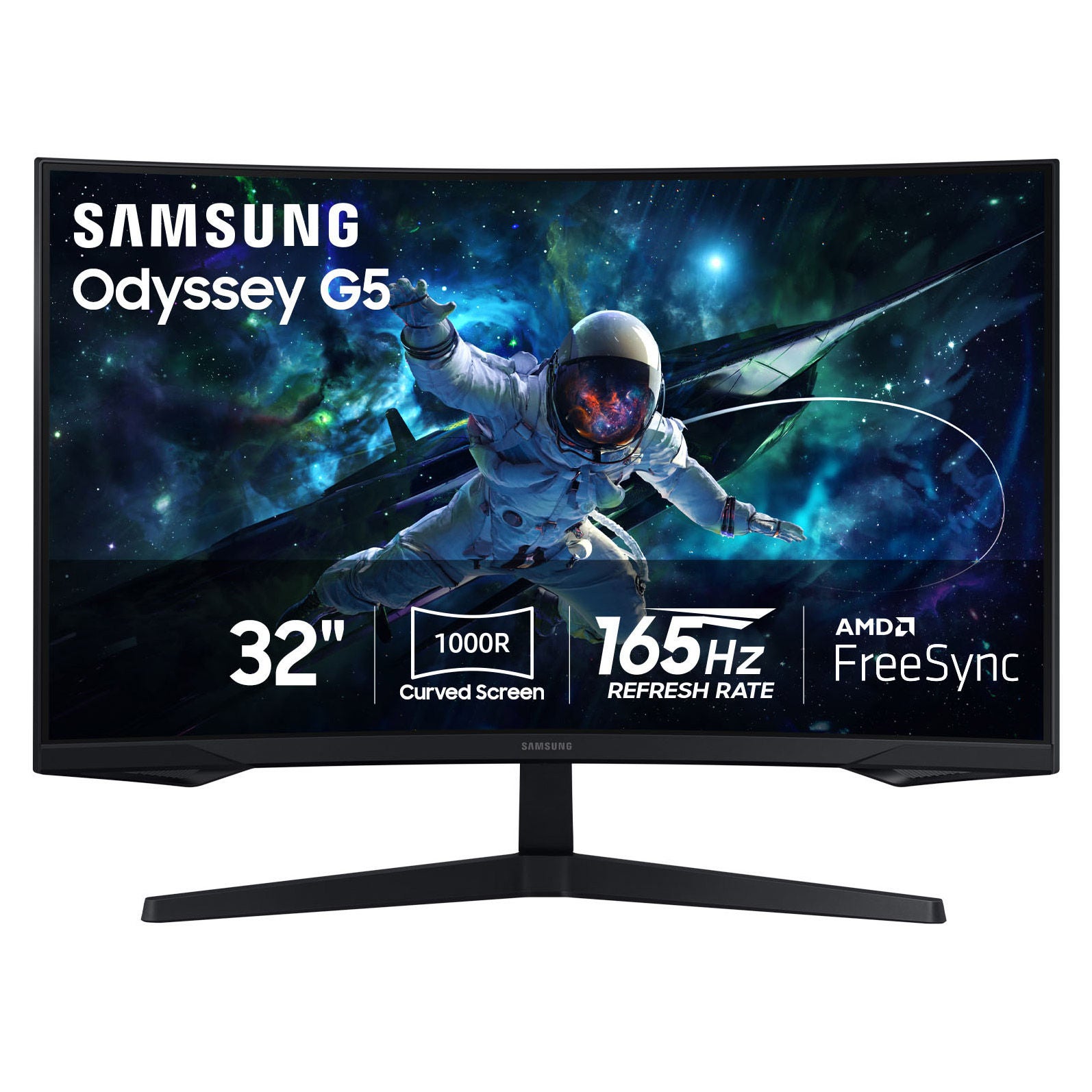 Samsung 32" Odyssey G5 QHD Curved Gaming Monitor