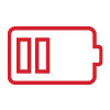 Icon of a battery gauge