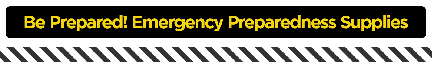 Be Prepared