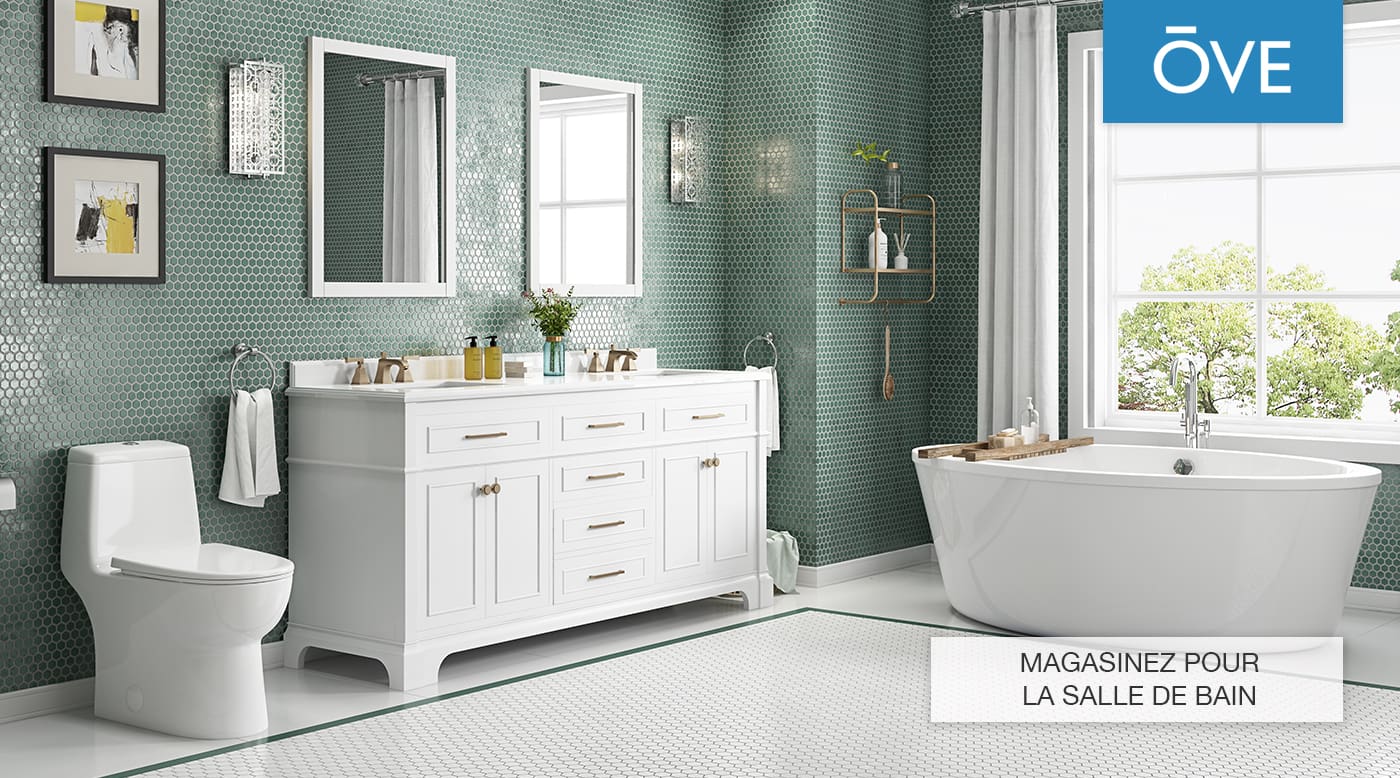 Ove. Magasinez pour la salle de bain