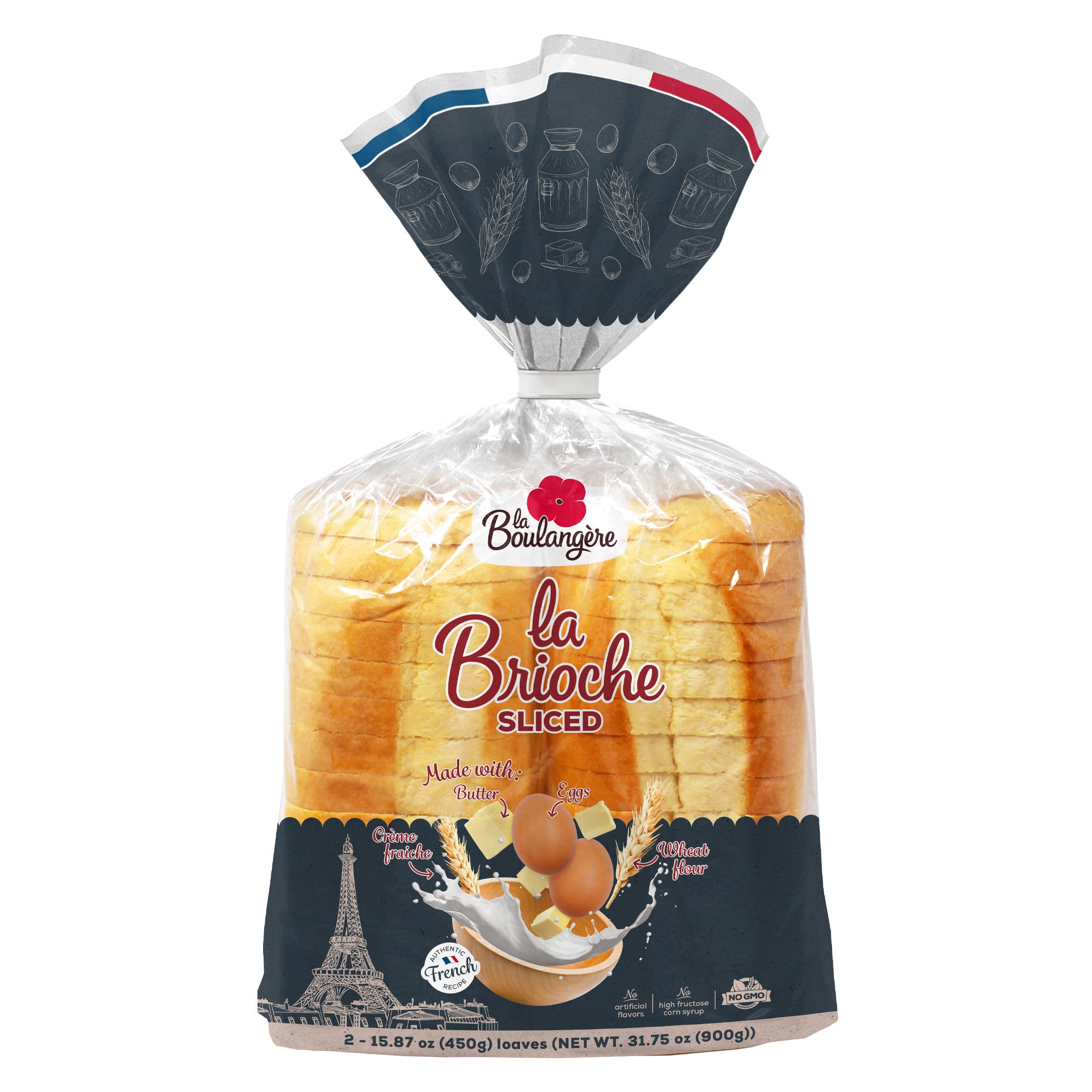 La Boulangére Sliced Brioche