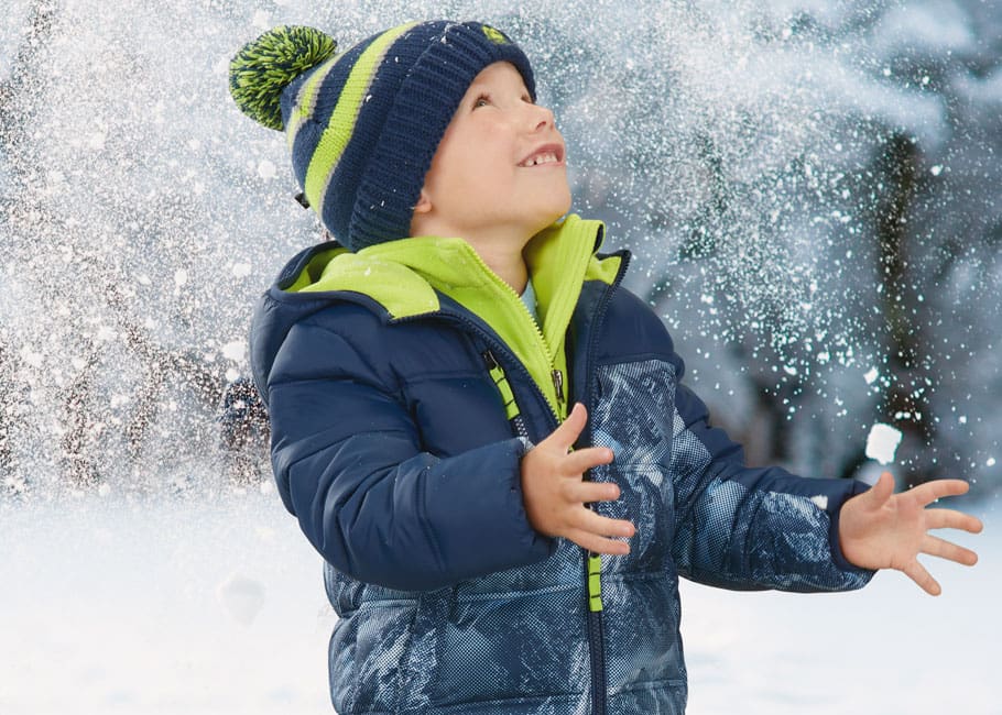 kids' jacket with hat