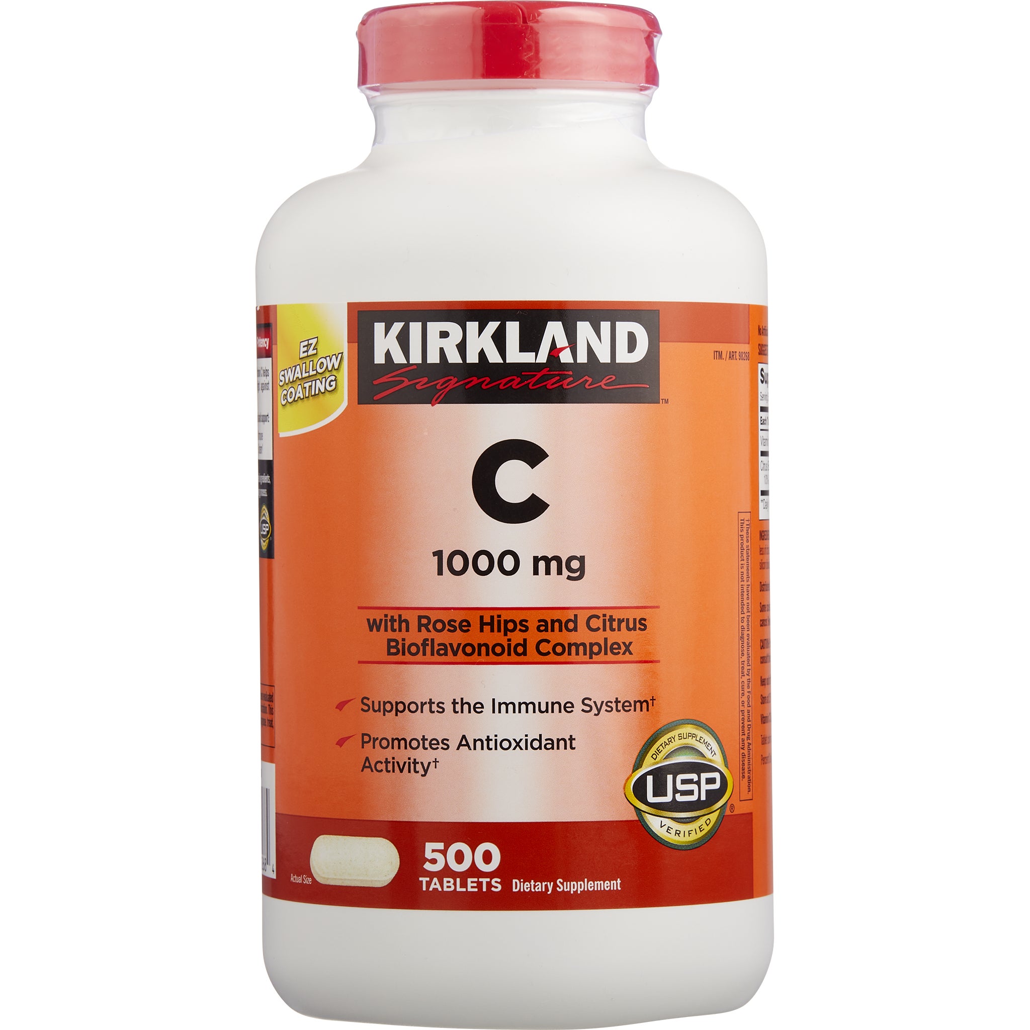 **Kirkland Signature** Vitamin C, 1000 mg, 500 ct