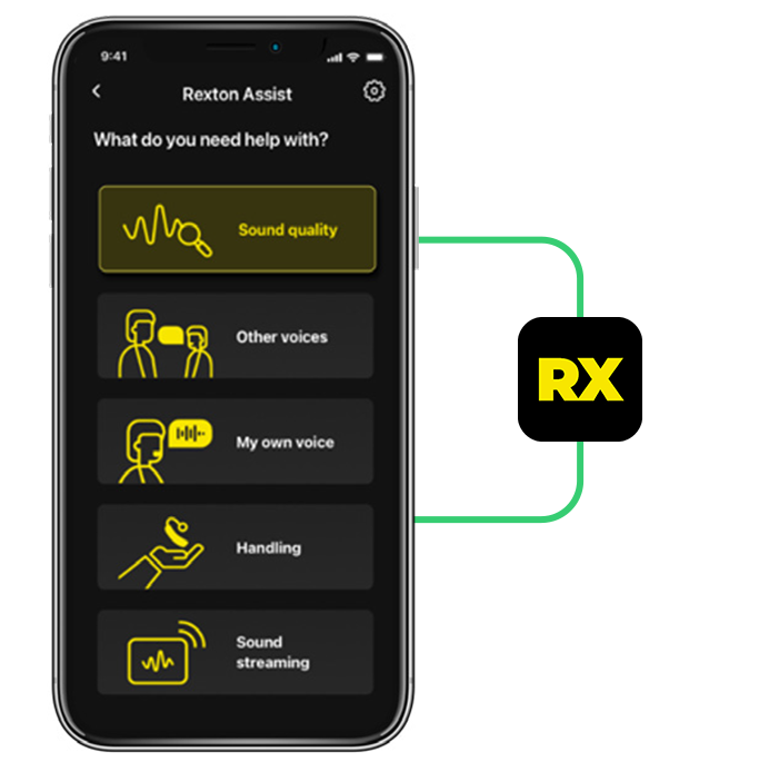 Rexton Hearing Aid App