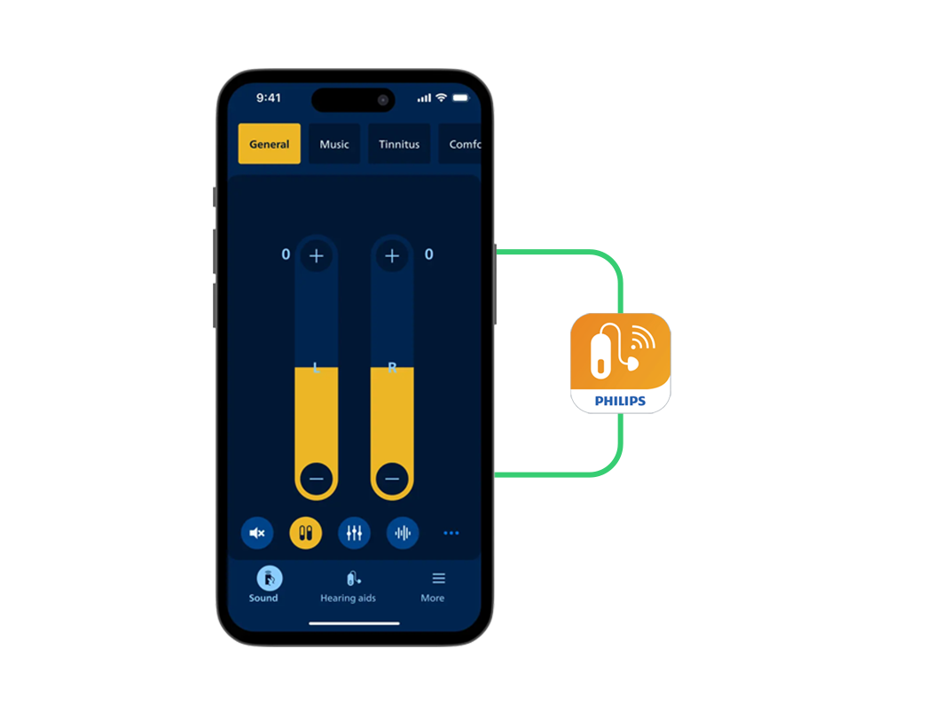 Phillips Hearing Aid App