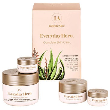 <strong> Special Event </strong> 
 InfiniteAloe Complete Skin Care 15-piece Set