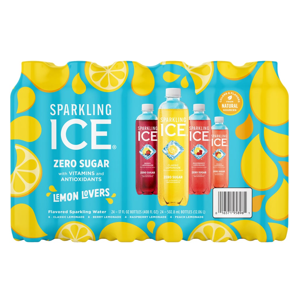 Sparkling Ice Zero Sugar Lemon Lovers Sparkling Water Variety Pack