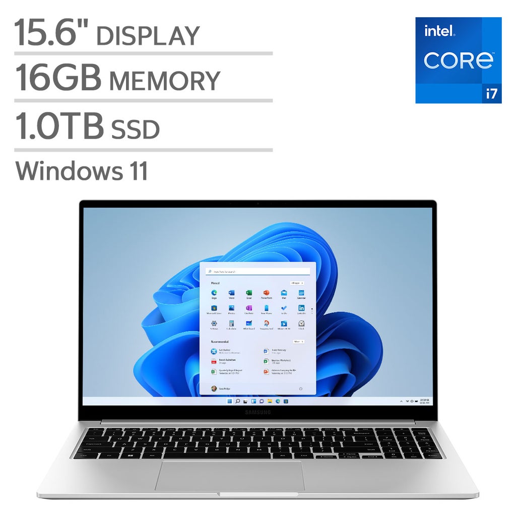 Samsung Galaxy Book3 15.6” Laptop – 13th Gen Intel Core i7-1355U