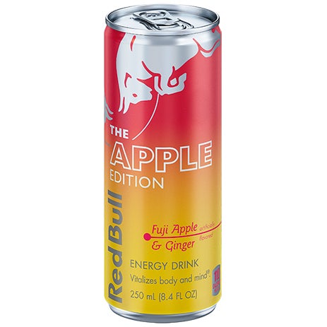 Red Bull Energy Drink, Fuji Apple & Ginger, 8.4 fl oz, 24 ct | Costco