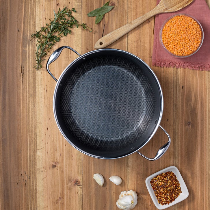 ~casse-croûte1936~ HexClad Saucepan Set with Trivets, 6-piece | Costco
