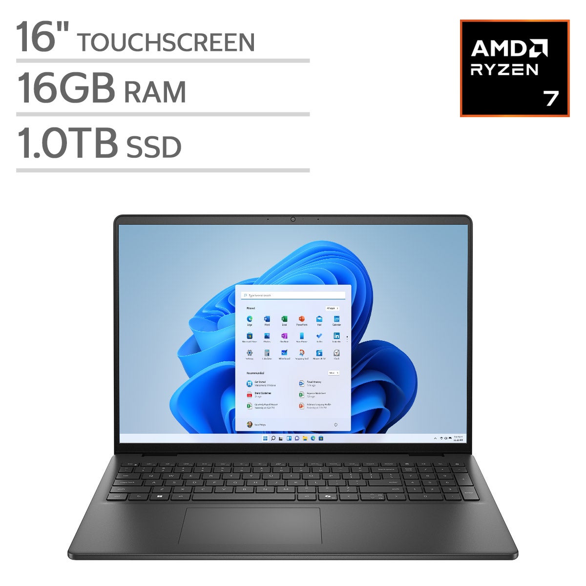Dell 16 Touchscreen Laptop - 16.0