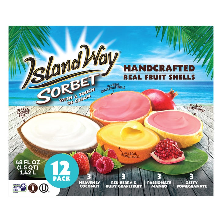 milkcocoa出品 Island Way Sorbet Assortment, 12-pack | Costco