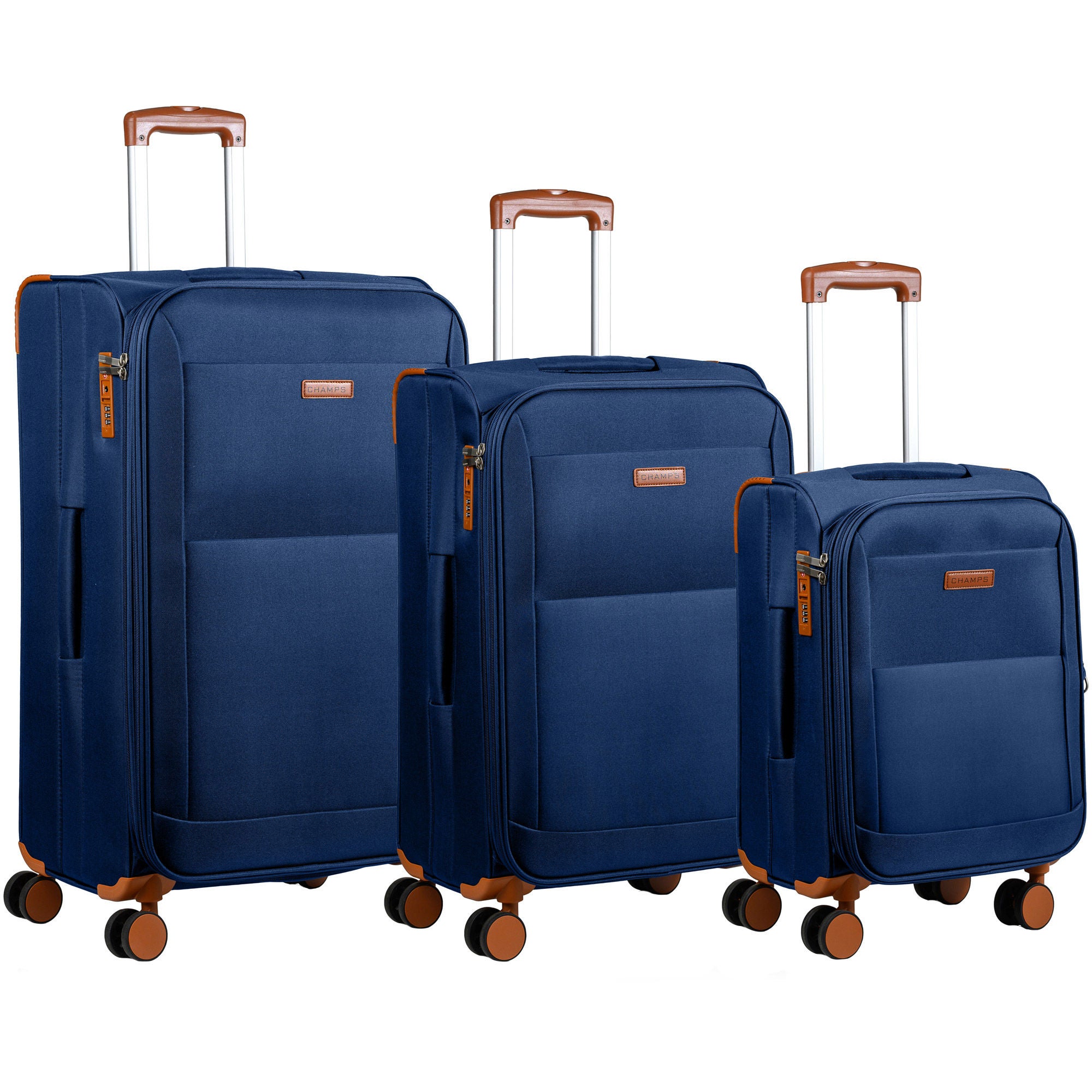 Champs Classic Collection 3-piece Softside Luggage Set | Costco