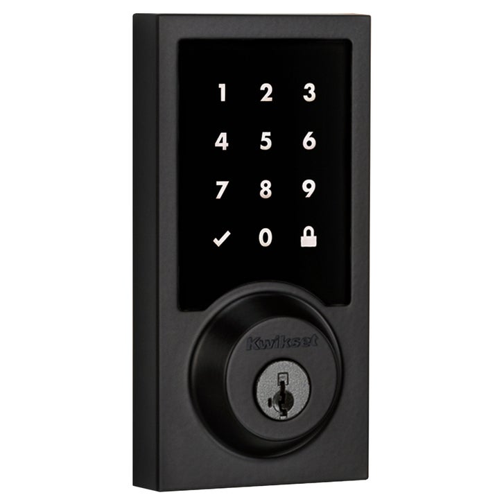Kwikset 916 Contemporary Z-Wave Smart Lock with Halifax Lever | Costco