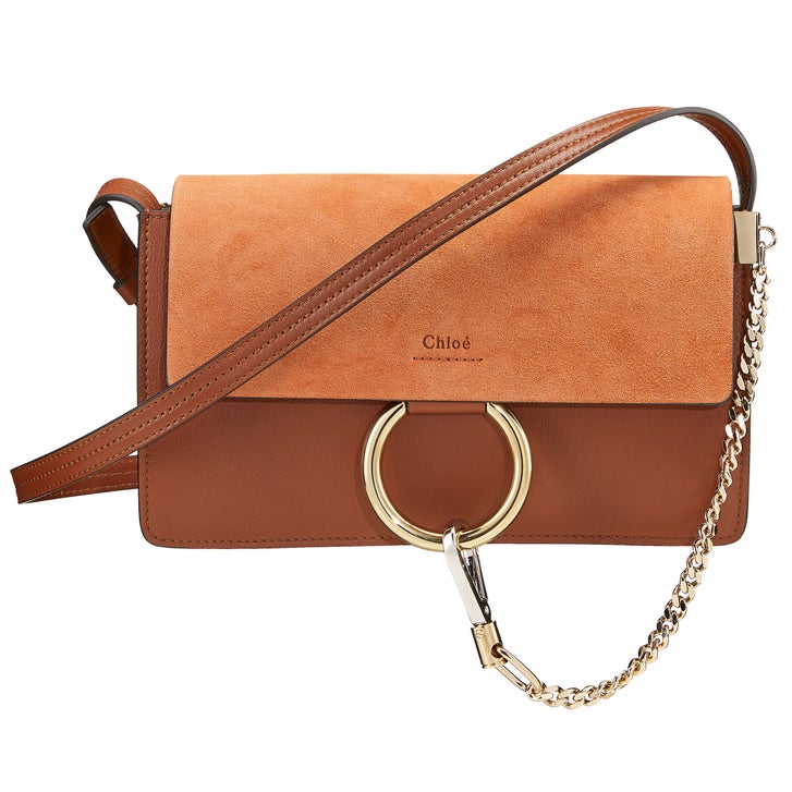 Chloe Faye Sm Shoulder Bag, Tan | Costco