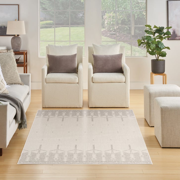 Nourison Garden Spring Indoor/Outdoor Rug, Grove, 5'3” x 7'3” | Costco